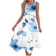 thumbnail image 1 of Ladies Summer Tops Impreso sin Mangas Cuello Redondo Vestido Casual para Uso Diario Y Casual, 1 of 7