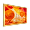 thumbnail image 2 of Designart 'Ornamental Colourful Trees II' Modern Framed Art Print, 2 of 4