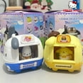 thumbnail image 2 of Anime Sanrio Gourmet Mobile Food Truck Blind Box Car Toy Figure Ornaments Kulomi Pudding Dog Melody Hello Kitty Model Toy Gift, 2 of 10