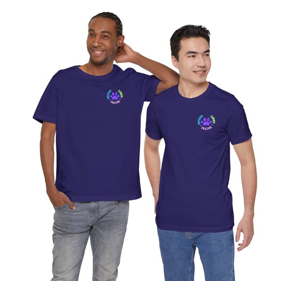Rescue, Foster, Adopt Classic Crew Neck, Short Sleeve T-Shirt