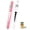 Pink/White, variant on Pen Lights with Pupil Gauge and Ruler LED Pen Lights for Nurses Doctors Nursing Pen Light with 4 Batteries Free Penlight Nurse Penlights for Nurses Pen Light for Nurse Accessories 2pcs Black