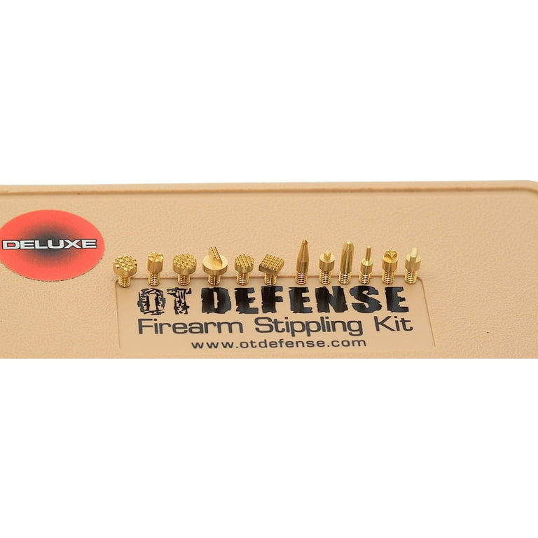  OT DEFENSE Deluxe Firearms Stippling Kit- 100% USA Made :  Sports & Outdoors