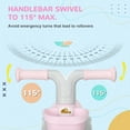 thumbnail image 3 of Qaba Balance Bike for Toddlers 1-3 Years with Adjustable Seat, Pink, 3 of 9