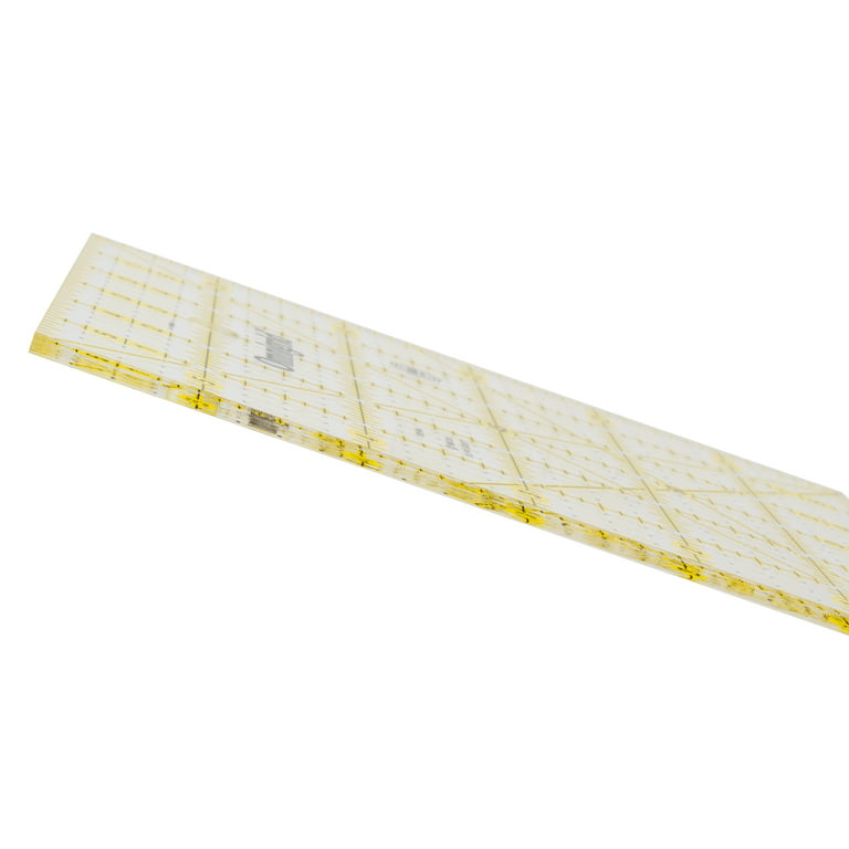 See-Thru Accurate Positioning and Marking Sewing Clear Ruler 2 x 18 inch