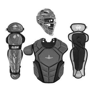 All-Star Youth Baseball Catching Equipment, System 7 Axis Two Tone