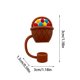 thumbnail image 3 of Fiudx Tapas de Pajita para Pascua, Cubiertas para Bebidas Festivas, Tapones Reutilizables Ecológicos, Diseño Fácil de Limpiar, Reuniones Navideñas, Celebraciones Familiares, Solución Divertida y Prác, 3 of 6