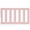Pink, variant on Dream On Me Convertible Crib Toddler Guard Rail in Pink, Converts Cribs to Toddler Beds