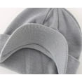 thumbnail image 3 of Zukuco Men's Winter Beanie Hat with Brim Warm Double Knit Cuff Beanie Cap, 3 of 7