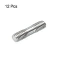 thumbnail image 3 of Unique Bargains 304 Tige de Poussée en Acier Inoxydable Tige Filetée à Double Extrémité pour les Modèles DIY RC M10x40mm, Pack de 12, 3 of 6