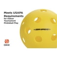 thumbnail image 3 of ONIX Fuse Indoor Pickleball Balls with Exceptional Seam Welding, Superior Balance, and Meets USAPA Requirements, 3 of 12