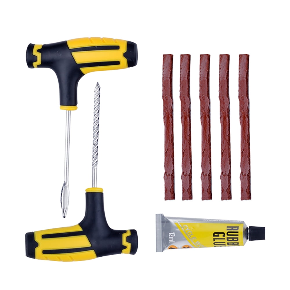 ODOMY 8pcs Premium New Heavy Duty Tire Repair Car Tire Puncture Repair