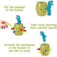 thumbnail image 4 of Pop-up Dinosaur Toys, Dinosaur Barrel Toys Novelty Toy, Funny Kids Action Board Games, 4 of 4