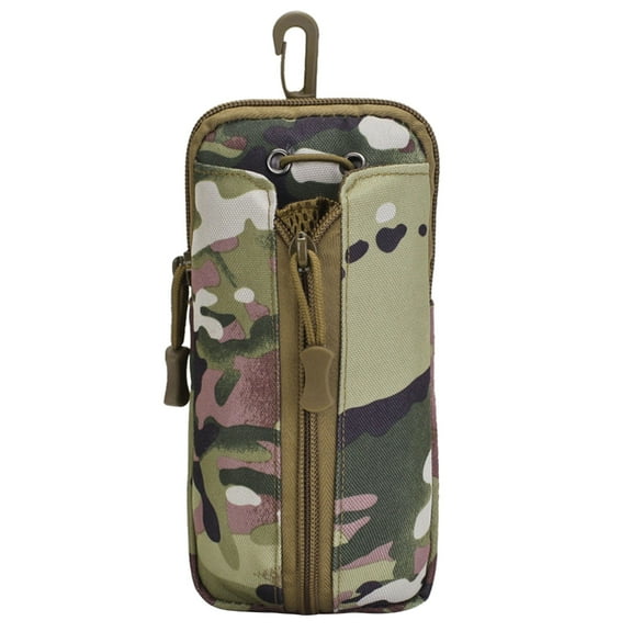 Molle Waist Bag Cell Phones Pocket Pouch Organizer for Climbing, Hiking, Cycling