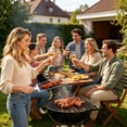 thumbnail image 5 of Stainless Steel Barbecue for Grilling - 2026 3 Way Grill Skewers Kabob Sticks with Push Slider Bar Reusable Metal Skewers for Meat Chicken Sausages Veggies Barbecue Accessories, 5 of 8