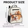 thumbnail image 7 of Jeiento Cute Corgi Toddler Backpack for 2-5 Year Old, 13.5 Inch Preschool Bag for Boys, Lightweight Kids Bookbag with Top Handle & 2 Mesh Side Pockets, 7 of 7