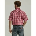 thumbnail image 2 of Wrangler Modern Fit Red Plaid - Mens Shirt  - 112346239, 2 of 4
