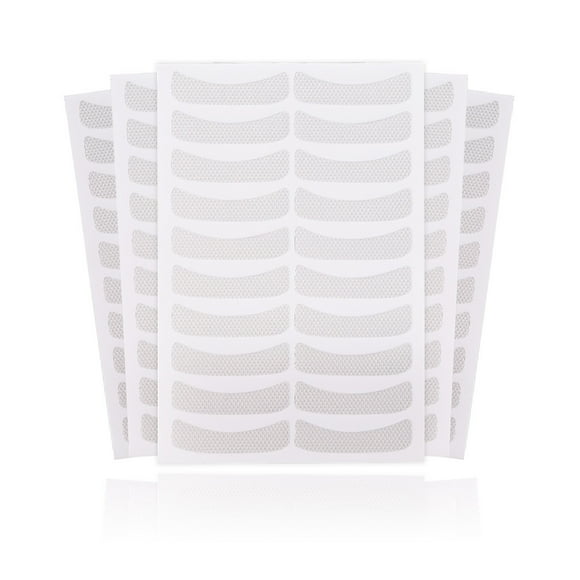 5pcs Makeup Eye Sticker Soft Non Woven Eyelash Extension Tinted Tape False Eyelashes Pad
