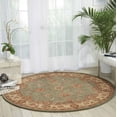thumbnail image 2 of Nourison   2000 Bordered Area Rug 6' Round - Blue - Round, 2 of 4