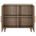 thumbnail image 4 of Bouclair Taupe Naturel Wood Buffet, 4 of 4