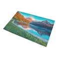 thumbnail image 2 of CADecor Summer Sunrise Beautiful Swiss Lake Obersee Non-Slip Bath Mat Rug Bath Doormat Floor Rug 30x18 inches, 2 of 2