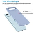 thumbnail image 5 of For Apple iphone 17 Air Case, Liquid Silicone Cell Phone Case for iphone 17 Air, Ebizware Shockproof Full-Body Protective Rugged Rubber Ultra Slim Cover with Microfiber Lining - Lavender, 5 of 9