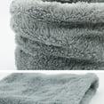 thumbnail image 5 of Winter Scarf With Warmth And Plush Same Gender Design Protection High Neck Thick Yarn Single Circle Solid Color And Neck Cover, 5 of 6