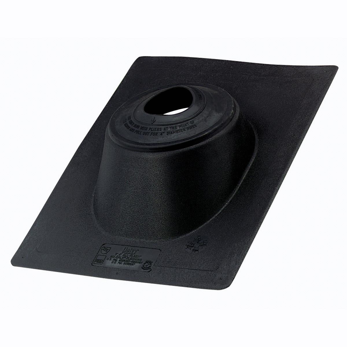 OATEY 11920 Roof Vent Flashing,3in. to 4in.