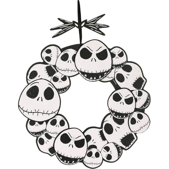 Disney The Nightmare Before Christmas Jack Skellington Wreath