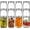32oz-12 pcs, variant on 64 oz Mason Jars Wide Mouth with Airtight , 2 Quart Glass Canning Jar for Fermenting, Pickling and Storage, Pack of 3