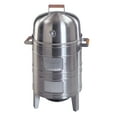 thumbnail image 1 of Americana Grills 351 Pi2 Acier Inoxydable Fumoir à Charbon pour Viande, 1 of 7