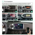 thumbnail image 4 of ZCARGE 9” Touch Screen Car Stereo Radio for 2012-2017 Toyota Yaris 32GB Android 13 Car Stereo Radio GPS Player CarPlay, 4 of 10