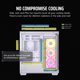 thumbnail image 5 of Funda para PC Corsair iCUE LINK 3500X RGB Mid-Tower ATX blanca, 5 of 7