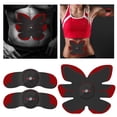 thumbnail image 3 of Entrenador Muscular abdominal Zulema Estimulador Muscular Cinturón de tonificación abdominal Rojo, 3 of 8
