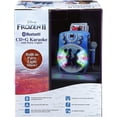 thumbnail image 4 of Disney Frozen 2 Bluetooth CDG Karaoke Machine with LED Disco Party Lights, Microphone, 4 of 7