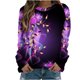 thumbnail image 1 of Puntoco - Camiseta estampada para mujer, blusa de manga larga, cuello redondo, tops casuales, sudadera Puntoco Puntoco-3291, 1 of 3
