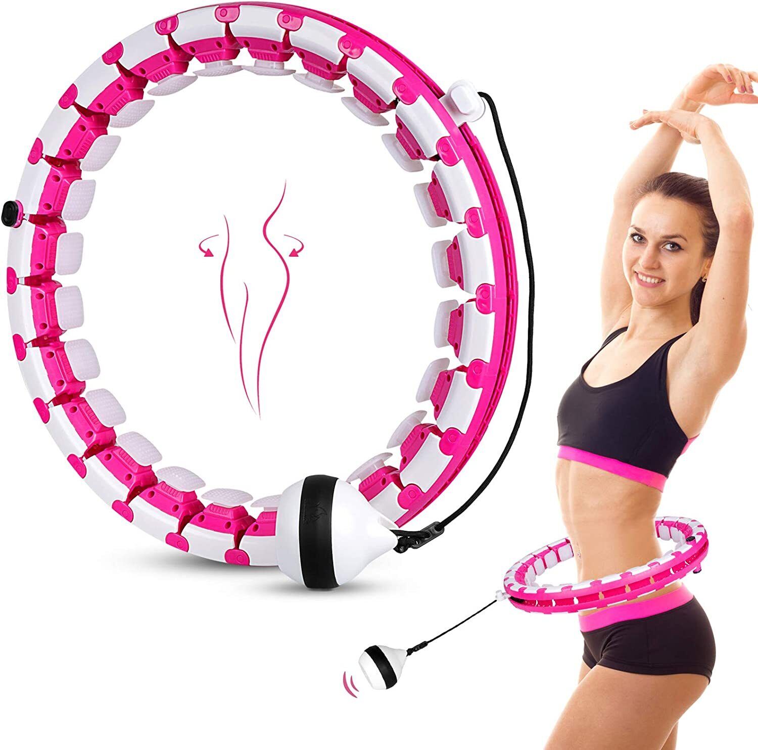 Smart Weighted Hula Hoop for Women Weight Hoop Adult Hula Hoop Weight