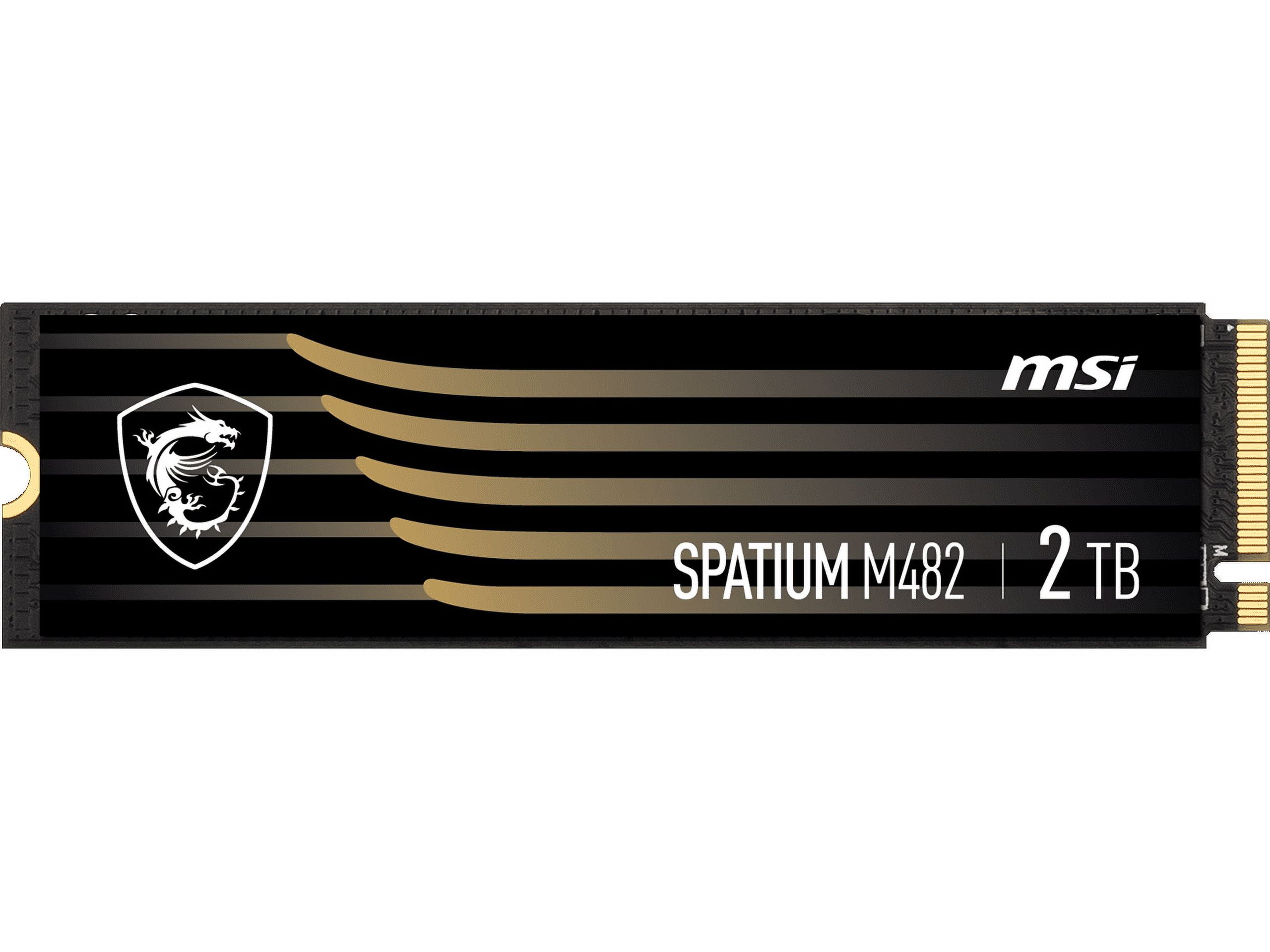 Free Shipping! MSI SSD SPATIUM M480 PRO PCIe 4.0 NVMe M.2 2TB 