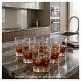 thumbnail image 3 of Juego 6 Vasos de Vidrio glazé dof. 270 ml, 3 of 4