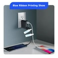 thumbnail image 5 of NIIMBOT B18 Replacement Labeling Ribbon Only for B18 Thermal Transfer Printer, Up to 53 FT (Blue), 5 of 7
