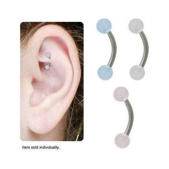 Rook Earring Acrylic Glow in Dark