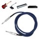 thumbnail image 4 of Cable De Bajo De Instrumento De 6 35mm Cable De Guitarra De 1/4 Pulgadas Resistencia Al Desgaste De Bajo Señal Estable Transmisión Rápida Para Guitarra Eléctrica Para, 4 of 8