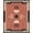 Orange, Pattern 4, variant on ODIKA 9'x12' Washable Area Rug Cream Terracotta Geometric Design Bold Motif with Accents for Master Suite, California King, Under Bed, Non-Shedding, Easy Care
