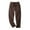 Mens Pants Coffee, variant on Fleece Sweatpants for Men with Zipper Pockets Straight Leg Pants Mens Casual Solid Color Drawstring Elastic Waisted Warm Loungewear Athletic Trousers