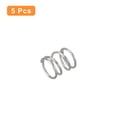 thumbnail image 3 of Uxcell 5Pcs Wire Diameter 0.02", OD 0.2", Free Length 0.2" 304 Stainless Steel Coil Mechanical Compressed Spring, 3 of 7