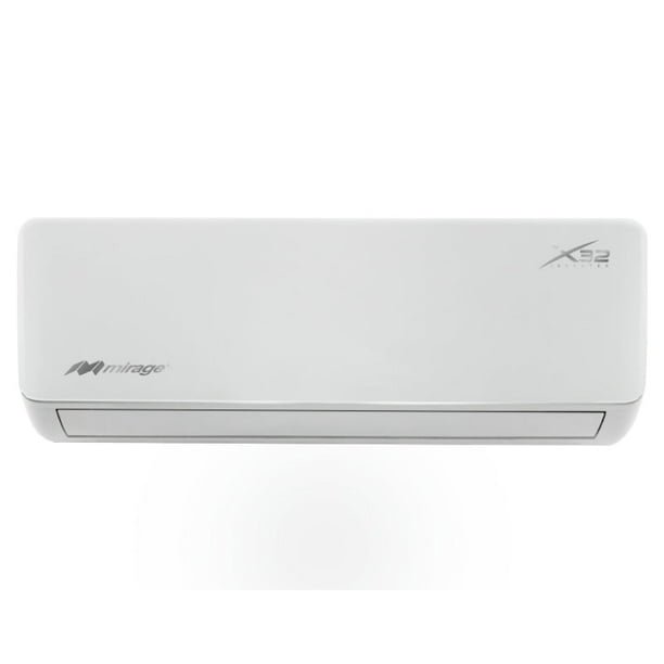Aire Acondicionado Minisplit Inverter Mirage X32 de 1 Tonelada (12,000 BTU) 110v, Solo Frío