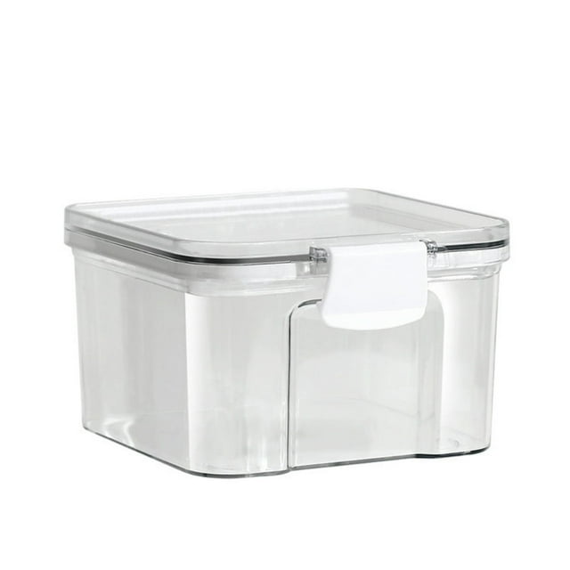 Kitchen Sealed Storage Box Cereal Storage Container Sealed Cans Grains Food Grade Transparent Box Snack Dry Goods Tea Storage Tank