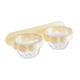 thumbnail image 4 of Soporte para huevos de belleza, soporte para secado de cosméticos, soporte para licuadora de maquillaje De color crema, 4 of 7
