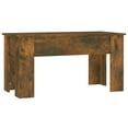 thumbnail image 3 of vidaXL Coffee Table Smoked Oak 101x49x52 cm Engineered Wood, 3 of 5