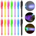 thumbnail image 1 of [14 Pieces] Secret Pen with Uv Light, Reusable Invisible Writing Through Light Uv Pen Giveaway Children'S Birthday Party Favors Children'S Birthday Party Gifts for Boys And Girls, 1 of 6