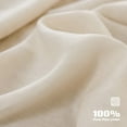 thumbnail image 5 of DriftAway 100 Percent Pure Linen Rectangle Decorative Table Cloth for Kitchen Daily Use Farmhouse Table Cover for Indoor Outdoor Dining Buffet Table Parities Dinner 55" x 102" Solid Linen, 5 of 8